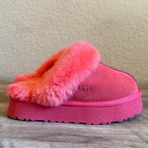 Ugg Platform Slipper Pink Womens 6